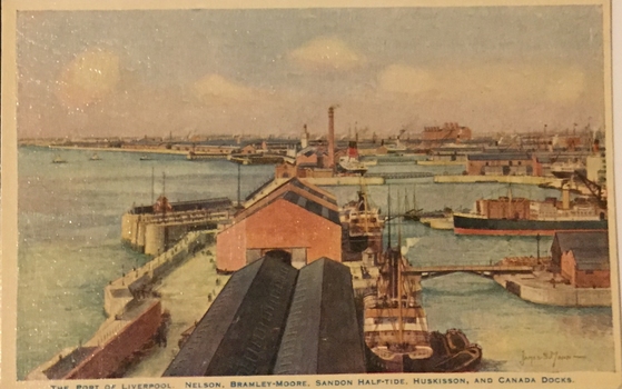 The Port of Liverpool : Nelson, Bramley-Moore, Sandon Half-tide, Huskisson and Canada Docks