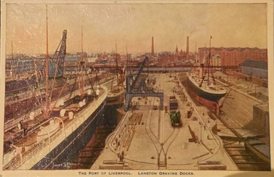The Port of Liverpool : Langton Graving Docks