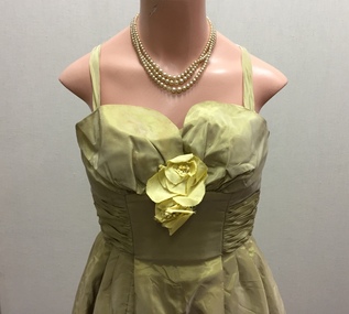 Shot Silk Dance Frock & Wrap, 1960s