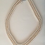 Triple-strand Pearl Necklace