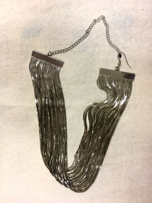 Jewellery, Necklace, Multi-strand White Metal, 1960s