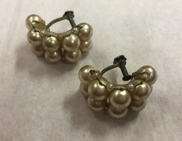 Jewellery, Earrings, 1950s