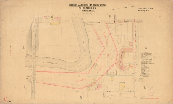Melbourne & Metropolitan Board of Works : Borough of Kew : Detail Plan No.1301