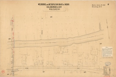 Melbourne & Metropolitan Board of Works : Borough of Kew : Detail Plan No.1302