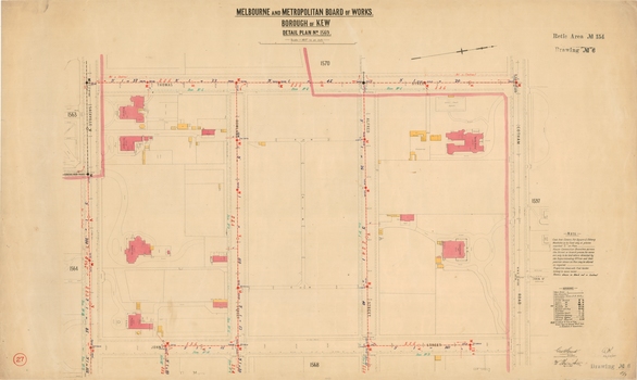 Melbourne & Metropolitan Board of Works : Borough of Kew : Detail Plan No.1569