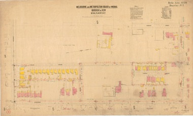 Melbourne & Metropolitan Board of Works. Borough of Kew Detail Plan No.1577