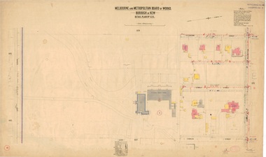 Melbourne & Metropolitan Board of Works : Borough of Kew : Detail Plan No.1578