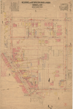 Melbourne & Metropolitan Board of Works : Borough of Kew : Detail Plan No.1580