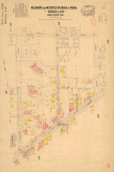 Melbourne & Metropolitan Board of Works : Borough of Kew : Detail Plan No.1585