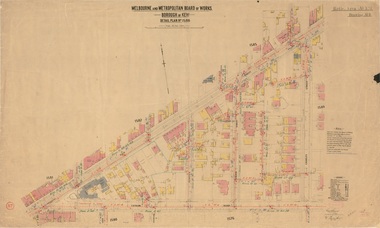 Melbourne & Metropolitan Board of Works : Borough of Kew : Detail Plan No.1588