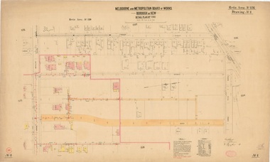 Melbourne & Metropolitan Board of Works : Borough of Kew : Detail Plan No.1590