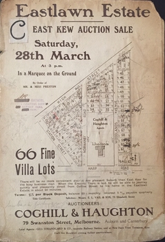 Eastlawn Estate : East Kew Auction Sale