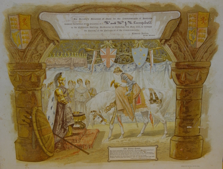 Invitation to the Opening of the Parliament of the Commonwealth