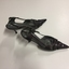 Pair of Women's Black Leather Stilettos