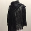 Women's Black Silk, Lace and Jet Cape, 1895-1900