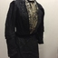 Women's Beaded Black Silk and Tulle Bodice, 1900-1901
