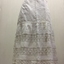 White Cotton & Lace Petticoat, 1870-1880