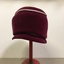 Maroon Velvet Hat