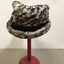 Faux Leopard Skin Hat