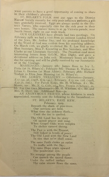 St Hilary's Parish Notes, No.70., March 1919
