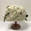 Silk & Velvet on Net Floral Hat