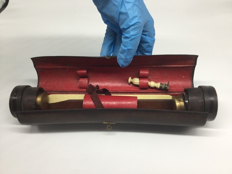 Contents of Writing Case, 19th century