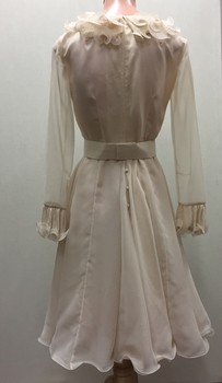 Silk Organza Wedding dress / by Oggi Fashion House, 1971