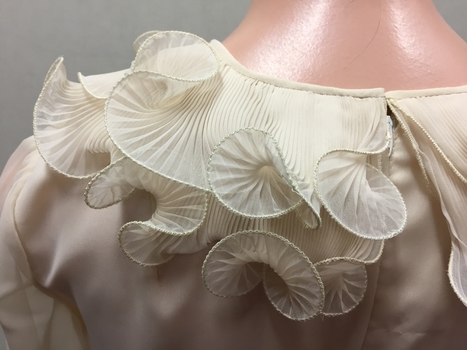 Silk Organza Wedding dress / by Oggi Fashion House, 1971