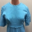 Blue Silk Evening Dress / by Oggi Fashion House, 1967