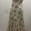Floral Crepe Georgette Summer Dress, 1930s