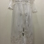 White Muslin Lingerie Dress, circa 1903