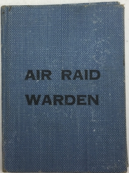 Air Raid Warden: Mr. S.J. Gare, 5 Bowen St., Kew, 1942