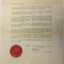 Letter and Presentation Wallet given to [Pte.] M.H. Martin  by the Mayor, Councillors & Citizens of Kew on his Enlistment for Active Service Abroad