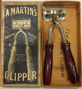 Equipment, A Martin's Improved Horse Clipper
