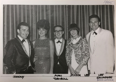 Robin Vanser, with Fellow Artists, 1965
