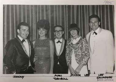 Robin Vanser, with Fellow Artists, 1965