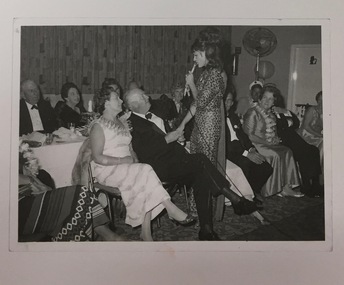 Robin Vanser, Wentworth Hotel, Sydney, 1966