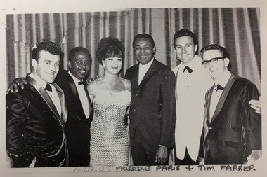 Robin Vanser, Freddie Parris & Jim Parker, Sydney, 1960s