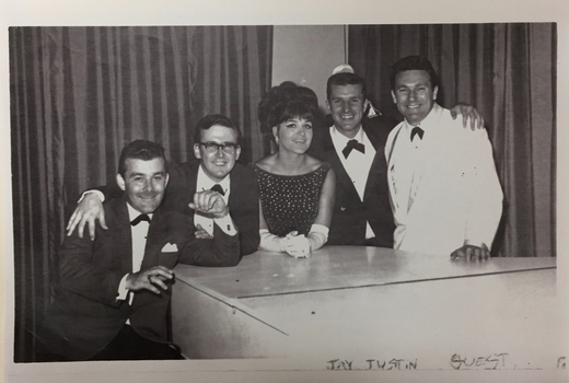 Robin Vanser, with Fellow Artists, circa 1965