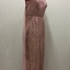 Floor Show Dress, Pink Sequinned Taffeta, circa 1965