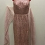 Floor Show Dress, Pink Sequinned Taffeta, circa 1965