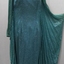 Floor Show Dress, Aqua Chiffon, 1960s