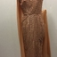 Floor Show Dress, Orange Brocade, circa 1965