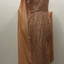 Floor Show Dress, Orange Brocade, circa 1965
