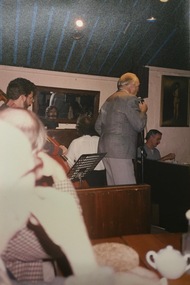 Photograph, Geoff Brooke in Performance