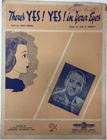 There's Yes! Yes! In Your Eyes / by Friend & Santly