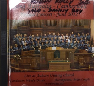 Sound Recording, Sing Australia Camberwell, Annual Concert 2012, 2012