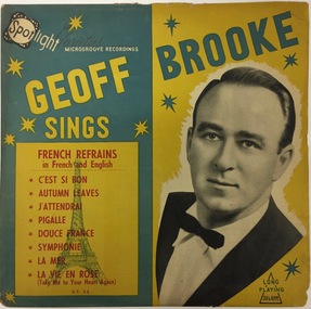 Geoff Brooke Sings French Refrains