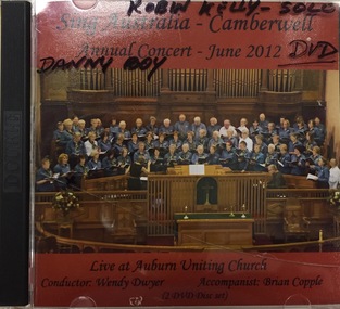 Sound Recording, Sing Australia Camberwell, Annual Concert 2012, 2012