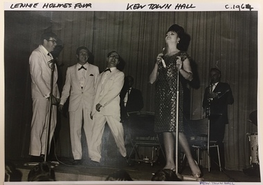 Robin Vanser & Lennie Holmes Four, Kew Town Hall, circa 1964